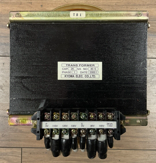 KYOWA 45-5 TRANSFORMER 2KVA 1PHASE