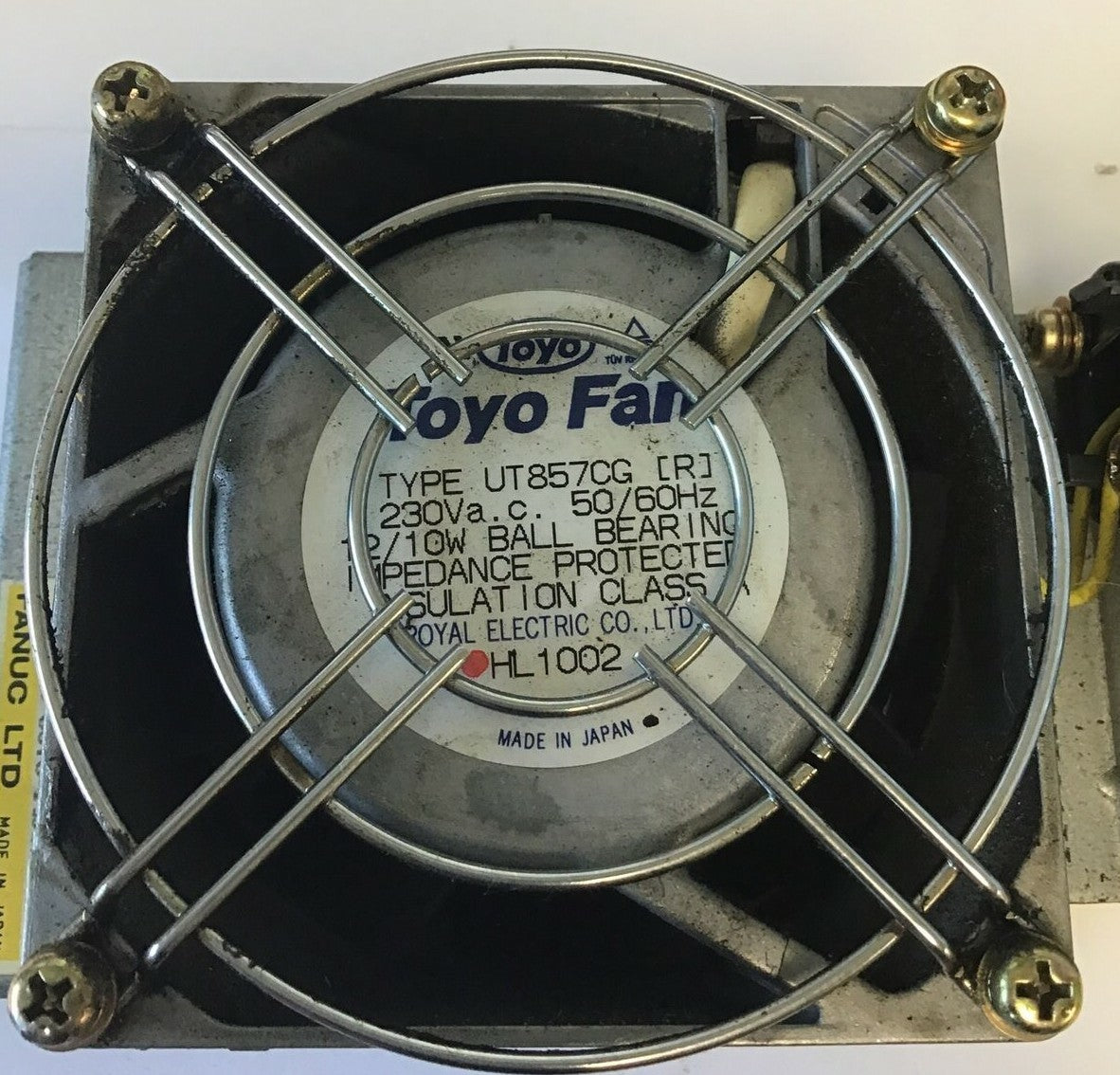 FANUC A06B-6078-K001 DRIVE COOLING FAN 91B