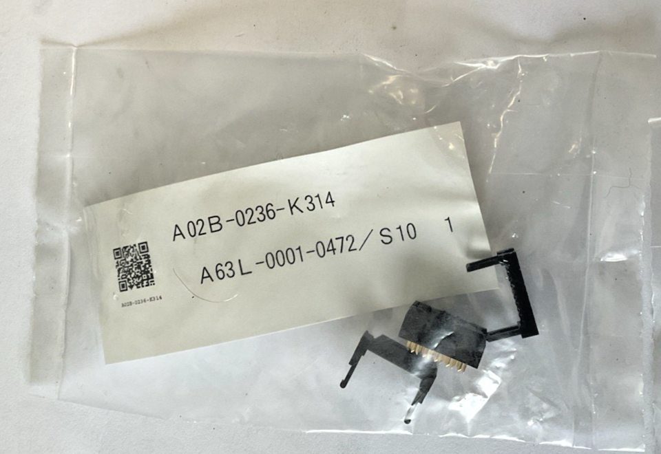 FANUC A02B-0236-K314 CONNECTOR A63L-0001-0472/S10***LOTOF4***