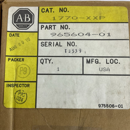 ALLEN BRADLEY 1770-XXP 25 PIN CONNECTOR KIT