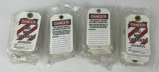 ACCUFORM MLT400 LOCK OUT TAG OUT TAGS FOR EQUIPMENT ***LOTOF100***
