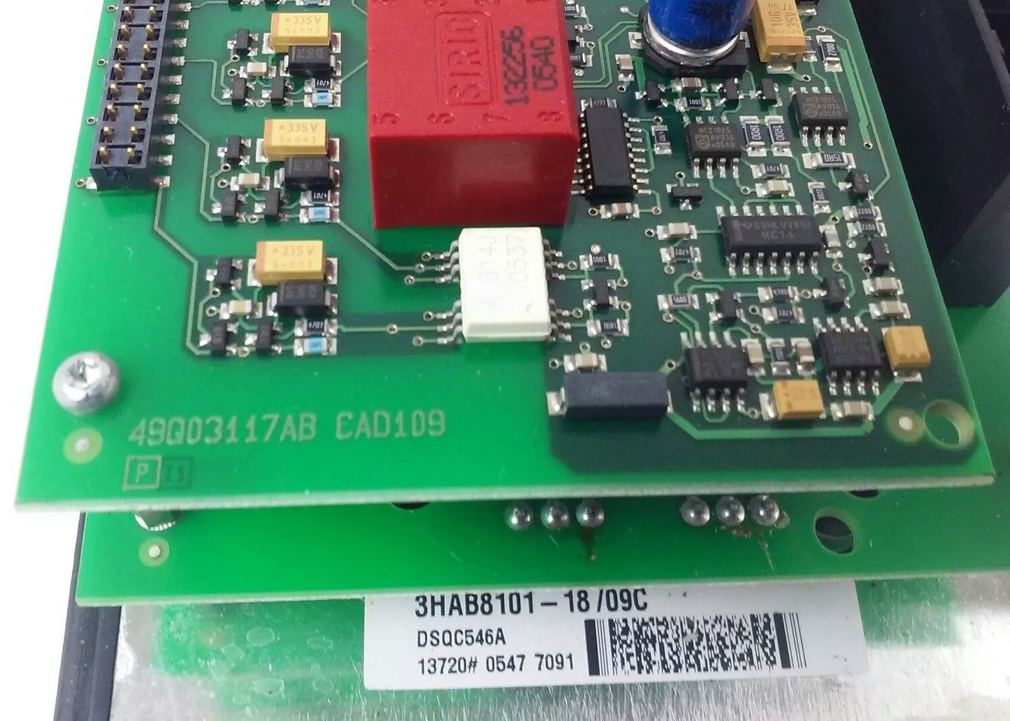 ABB INMOTION 3HAB8101-18/09C SERVO DRIVE RECTIFIER DSQC546A
