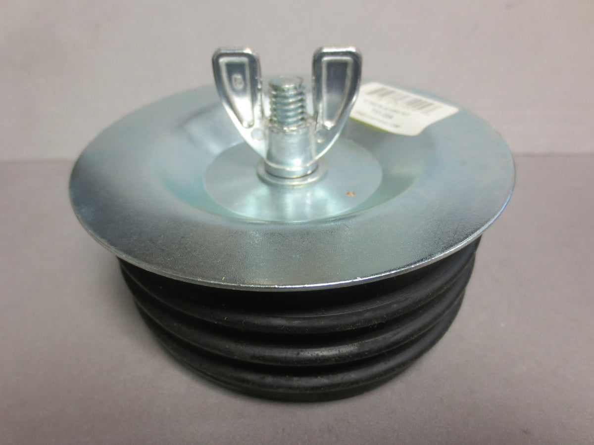 JONES STEPHENS CORP T31-004 - 4" TEST PLUG w/ WING NUT - NEW SURPLUS