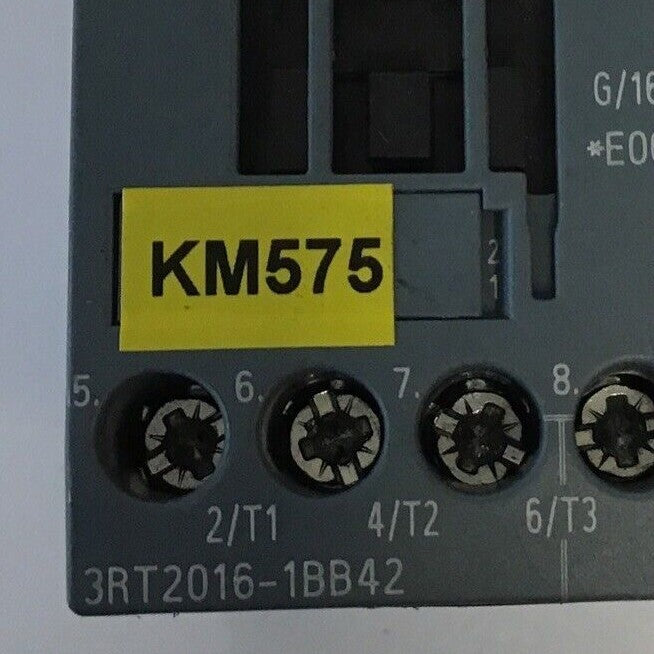 SIEMENS 3RT2016-1BB42 CONTACTOR 50/60HZ 690V