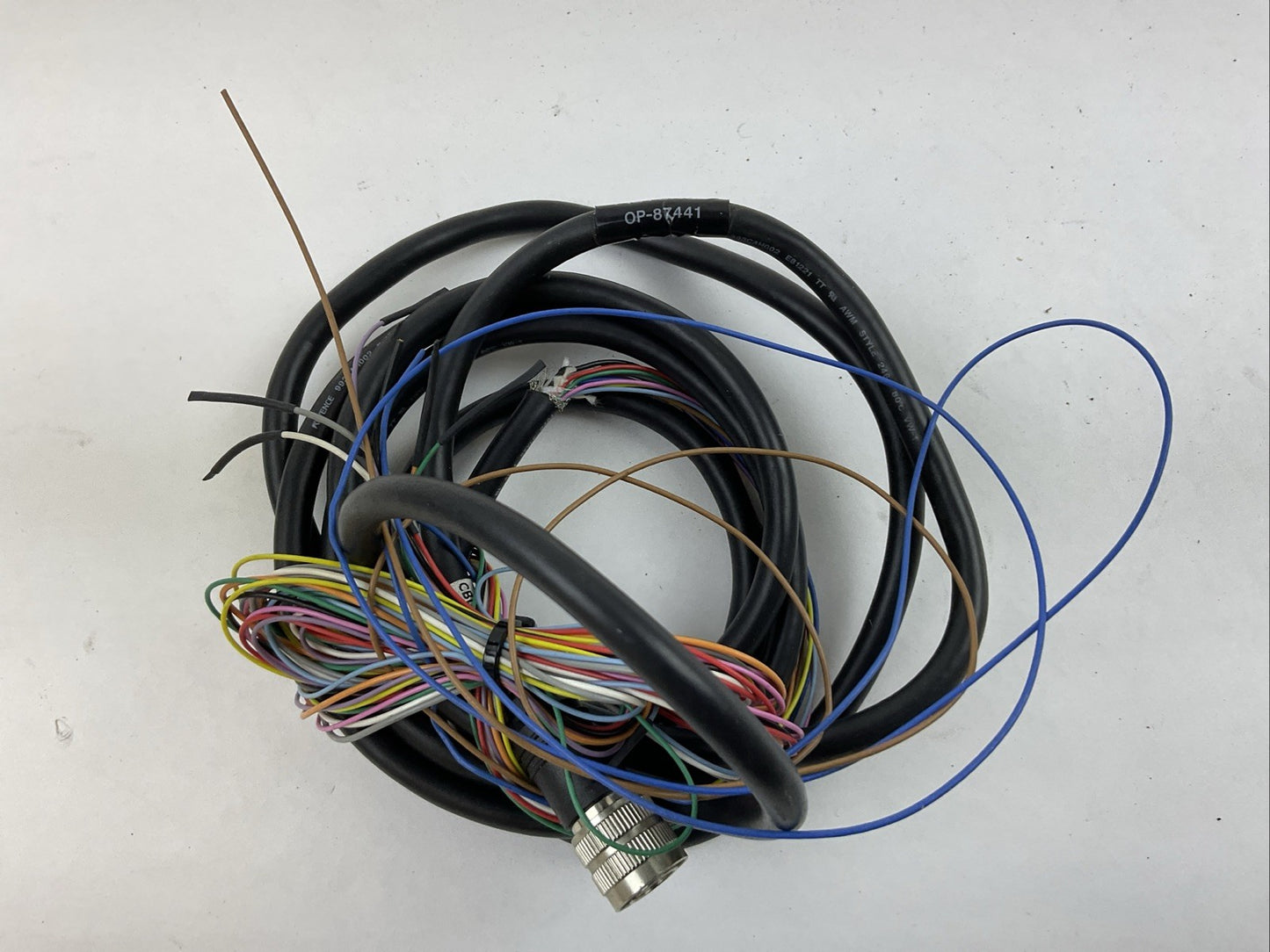 KEYENCE OP-7441 POWER I/O CABLE