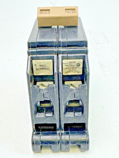 CUTLER-HAMMER - CH260 - COMMON TRIP CIRCUIT BREAKER - 60A, 2 POLE, 120/240 VAC
