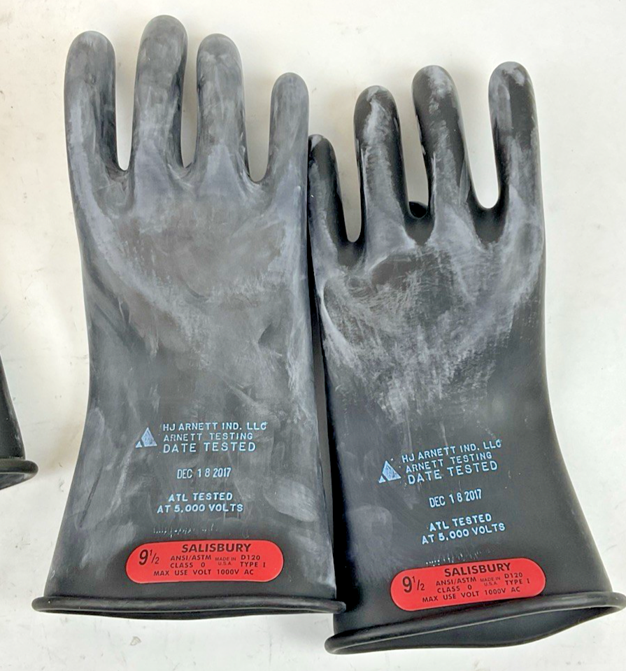 HONEYWELL GK011B LINEMAN GLOVES SIZE8.5,9,9.5 1000V CLASS0 TYPE1 D120 AHCZ 3PAIR