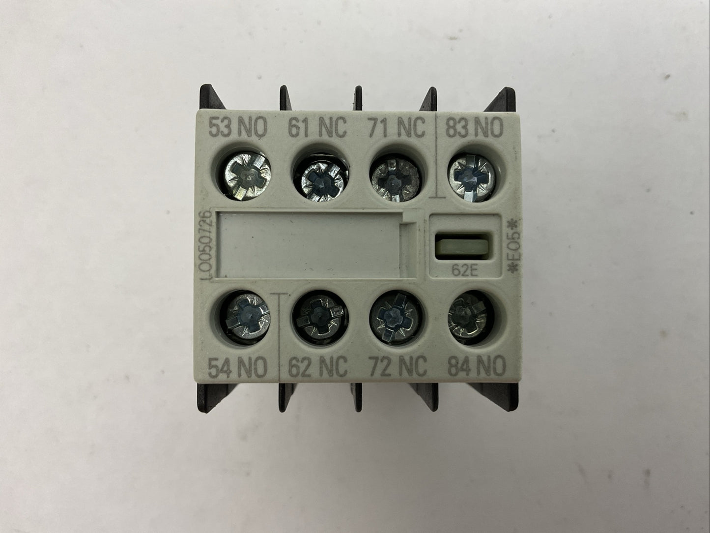 SIEMENS 3RH1911-1GA22 AUXILIARY CONTACT BLOCK 10A/240V GEN. USE