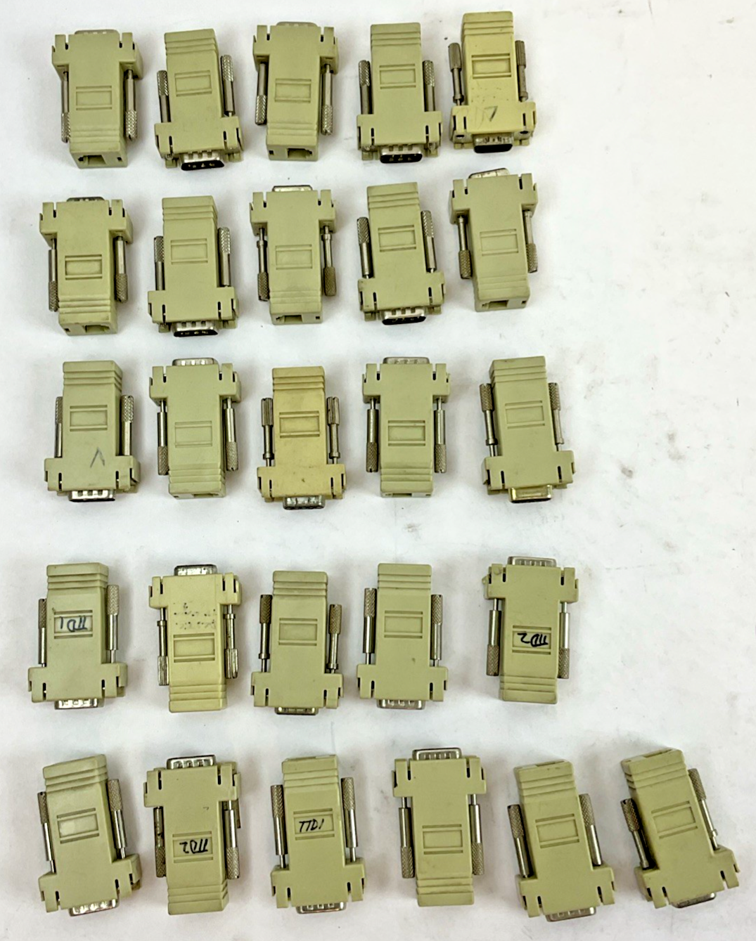 UNBRANDED RJ12-9PIN FEMALE JACK ADAPTER****LOTOF26****