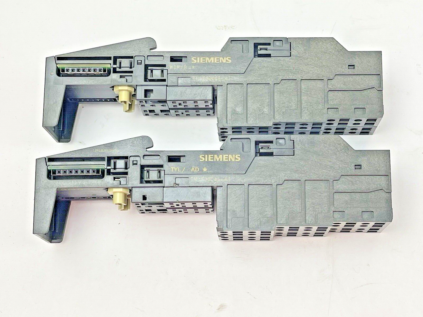 SIEMENS *LOT OF 2* 6ES7 193-4CF50-0AA0 SIMATIC S7 TM-E30C46-A1 TERMINAL MODULES