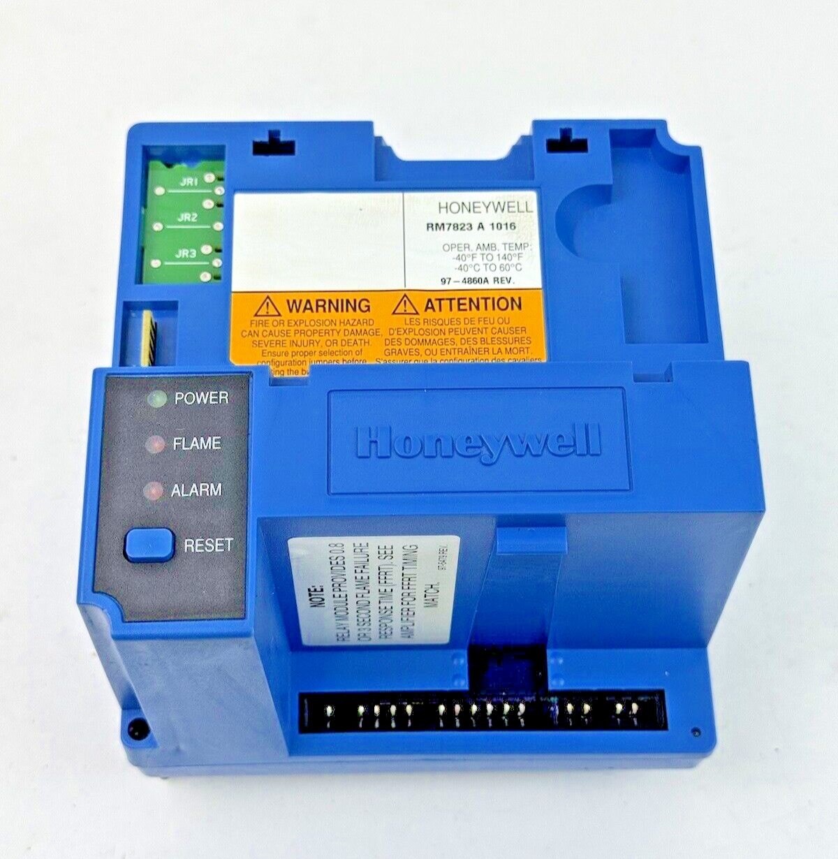 HONEYWELL - RM7823 A 1016 - ULTRAVIOLET FLAME AMPLIFIER - BURNER CONTROL