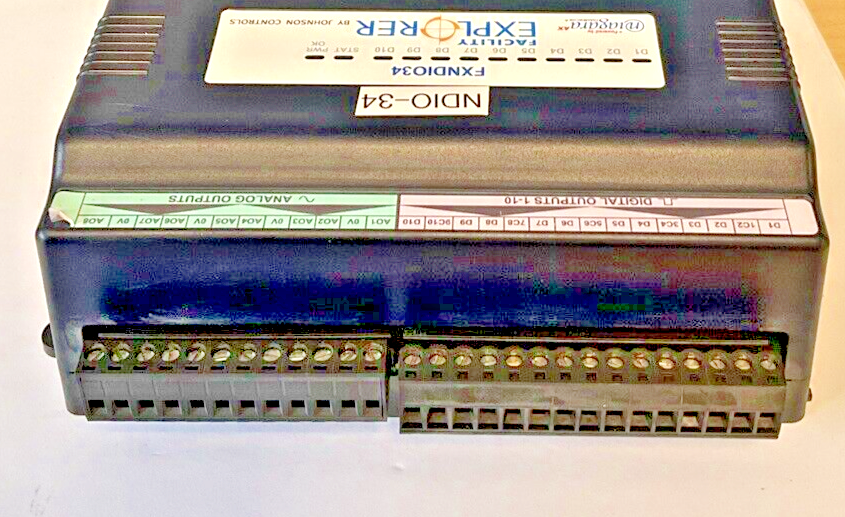 JOHNSON CONTROLS FXNDIO34 MODULE FACILITY EXPLORER