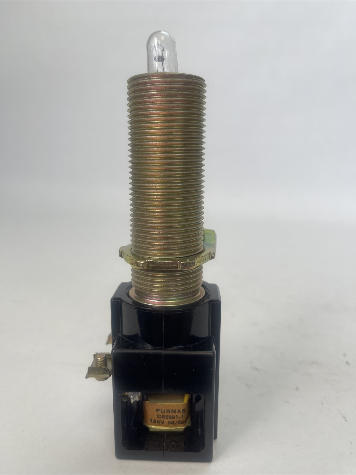 FURNAS 51PA5G2LB PILOT LIGHT LONG BUSHING TRANSFORMER TYPE 120VAC NEMA 7,9