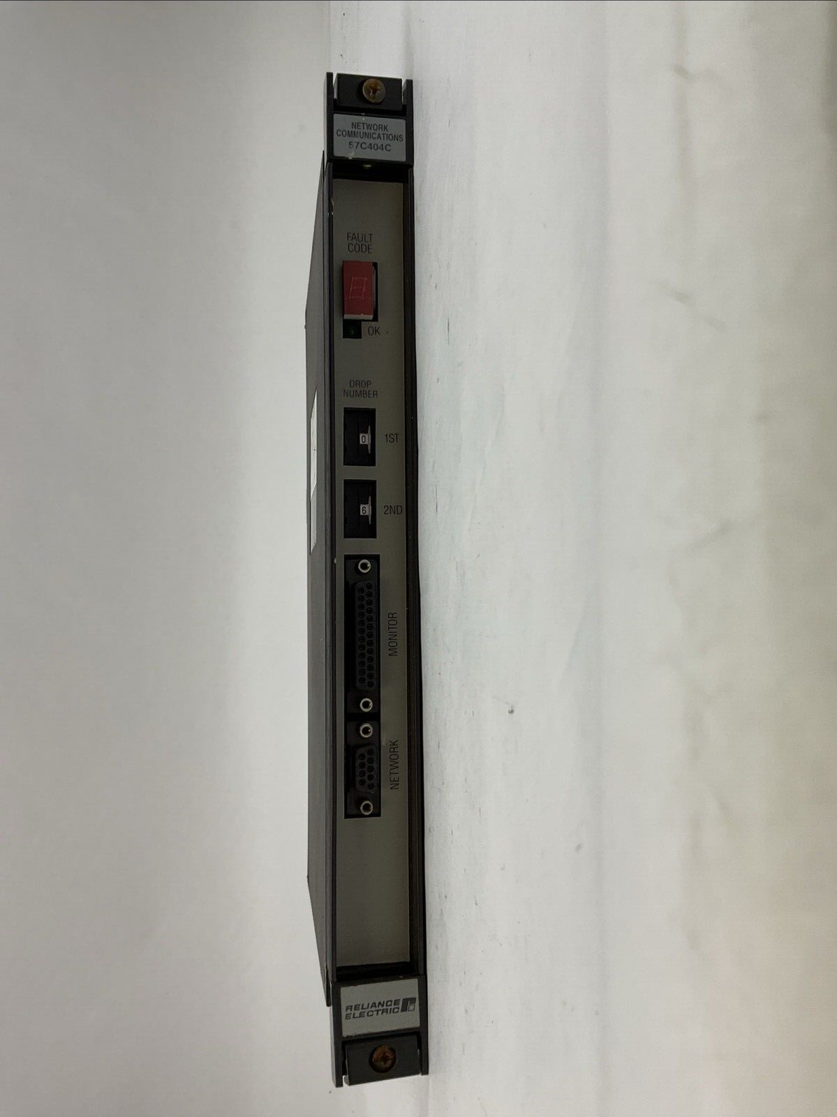 RELIANCE ELECTRIC 57C404C NETWORK COMMUNICATIONS MODULE 57404-3