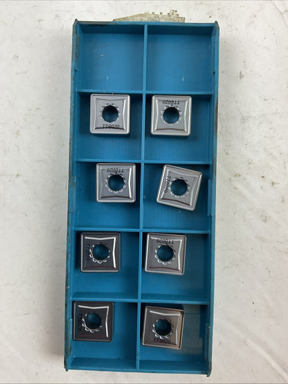 INGERSOLL SNMG 150612 RT TT8020 SNMG 543 RT TT8020 CARBIDE INSERT (BOX OF 8)