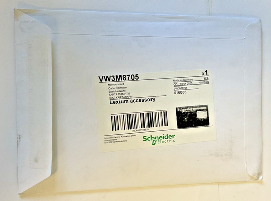 SCHNEIDER ELECTRIC VW3M8705 MEMORY CARD LEXIUM ACCESSORY