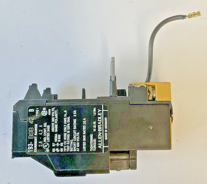 ALLEN BRADLEY 193-BSB OVERLOAD RELAY SER.B 2,8-4,2A