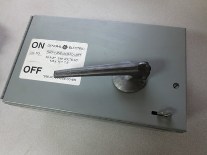 GENERAL ELECTRIC THFP321L PANELBOARD SWITCH 30A, 240VAC, 7.5HP - NEW SURPLUS