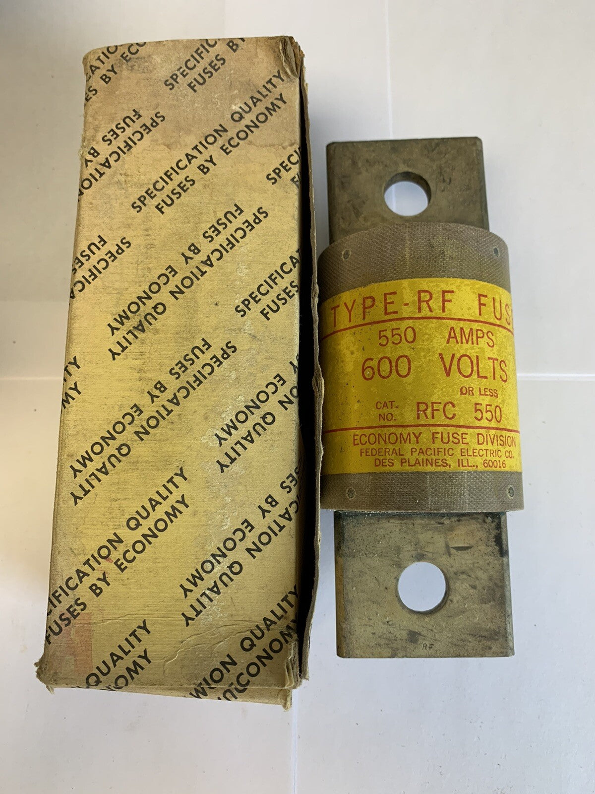 Economy Fuse RFC550 550A 600V Type-RF Fuse