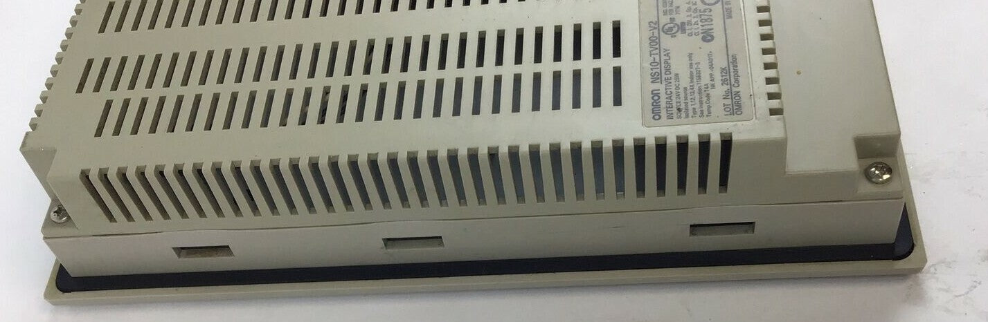 OMRON NS10-TV00-V2 INTERACTIVE DISPLAY 24VDC 25W