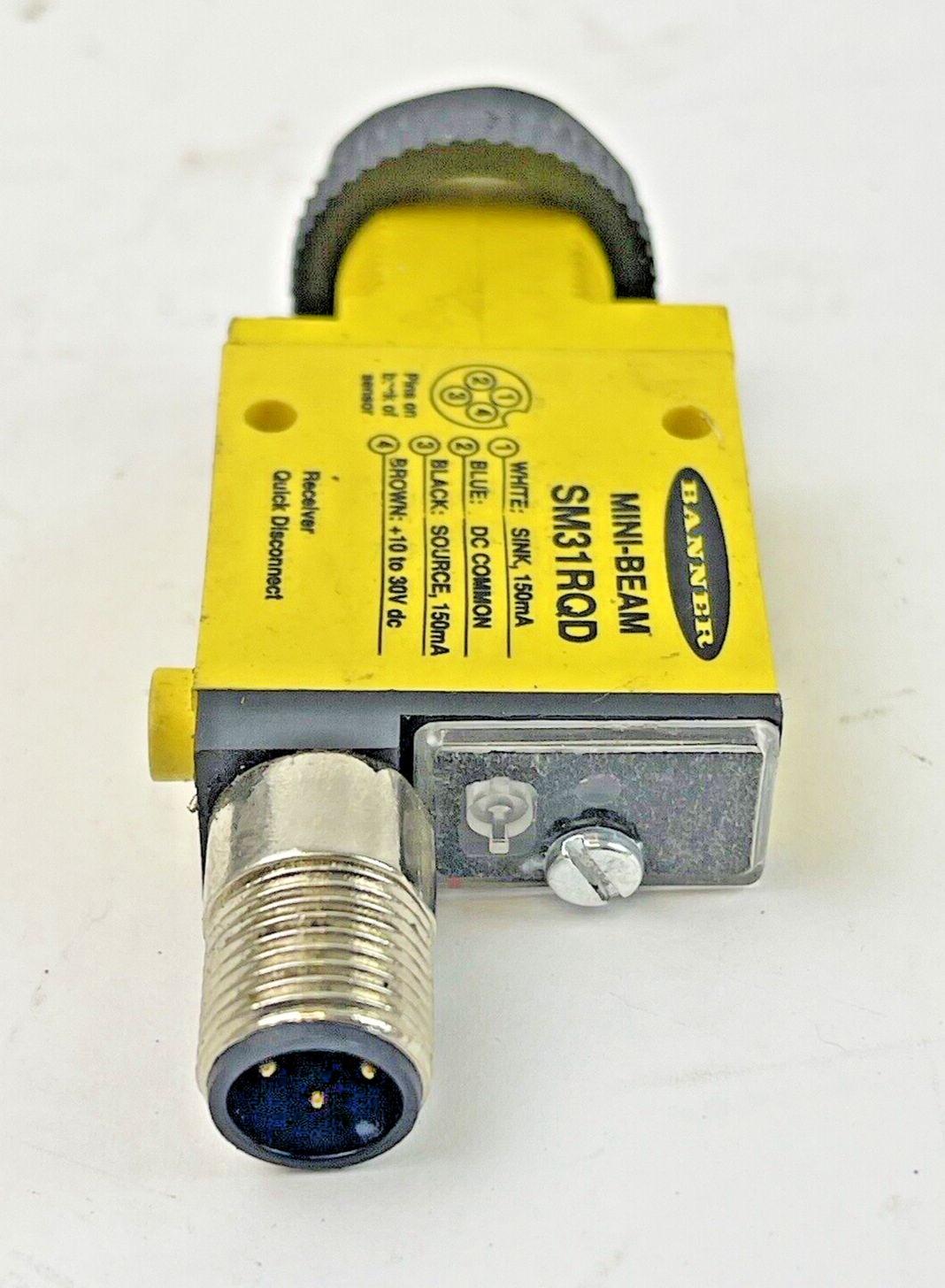 BANNER - SM31RQD - MINI-BEAM PHOTO ELECTRIC SENSOR -10-30 VDC, QUICK DISCONNECT