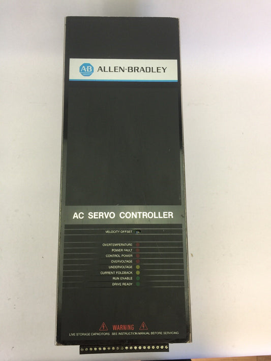 ALLEN BRADLEY 1391B-ESAA15-AQB AC SERVO CONTROLLER INPUT 230V 15 A OUTPUT 210V