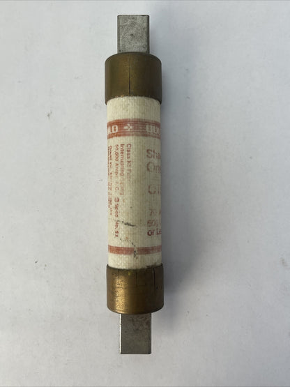 GOULD SHAWMUT OTS70 ONE-TIME FUSE 70AMP 600VAC (LOT OF 6)