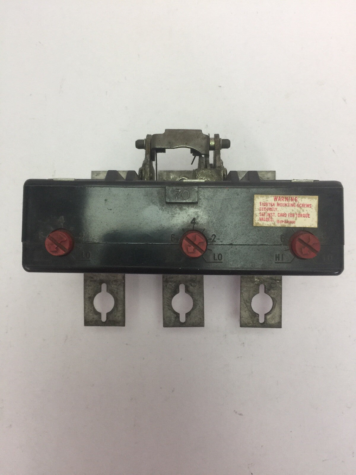 WESTINGHOUSE HKA3070T 70A TRIP UNIT 3POLE MAG TRIP-ADJ 350-700A