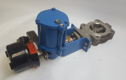 JAMESBURY BUTTERFLY VALVE ACTUATOR B60S 078-0591-22 POSITION SENSORSWITCH SEH90