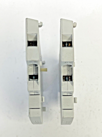 SIEMENS *LOT OF 2*- 3RV1901-1C - AUXILIARY SWITCH - CIRCUIT BREAKER ACCESSORY