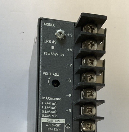 LAMBDA LRS-49-15 REGULATED POWER SUPPLY  350VDC