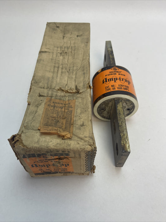 SHAWMUT A2BY1600 FORM 208 AMP-TRAP CURRENT LIMITING FUSE 250VAC 1600AMP TYPE 88