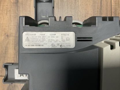 EMERSON SERVO DRIVE MP210A4R 75kW 125HP ARM OUTPUT 0-550VDC 210A LINE