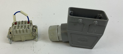 HARTING HAN 10ES-M INDUSTRIAL MALE CONNECTOR 16 A 500 V HAN10ESM
