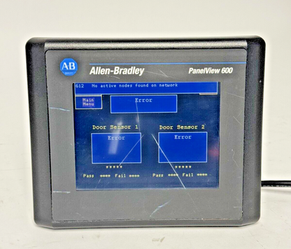 ALLEN-BRADLEY - 2711-T6C9L1 SER. B FRN: 4.46 - PANELVIEW 600 - 6" TOUCHSCREEN