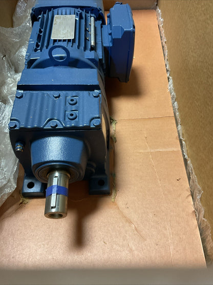 SEW-EURODRIVE R47 DRN90S4/BE2HR GEAR MOTOR HZ 60 rpm 1762/91 V230/460 YY/Y
