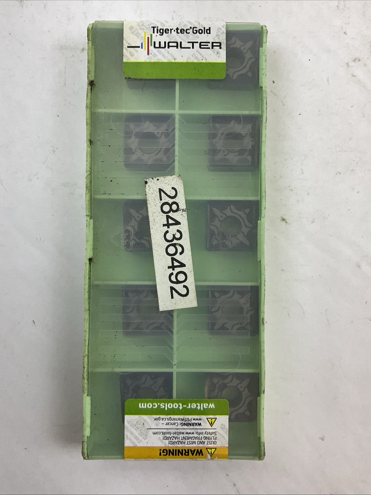 WALTER SNMG150612-MP5 WPP30G SNMG543-MP5 CARBIDE INSERT TIGER-TEC (BOX OF 10)