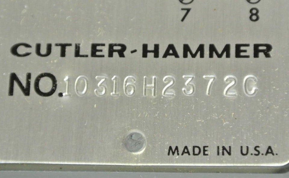 CUTLER-HAMMER 10316H2372C - OILTIGHT LIMIT SWITCH - 1 N.O., 1 N.C. - NEW SURPLUS