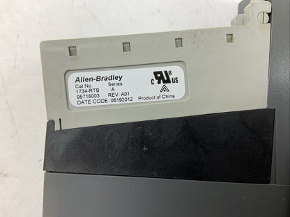 ALLEN BRADLEY 1734-FPD SER B FIELD POWER DISTRIBUTOR 24VDC 120/240VAC 1734-RTB
