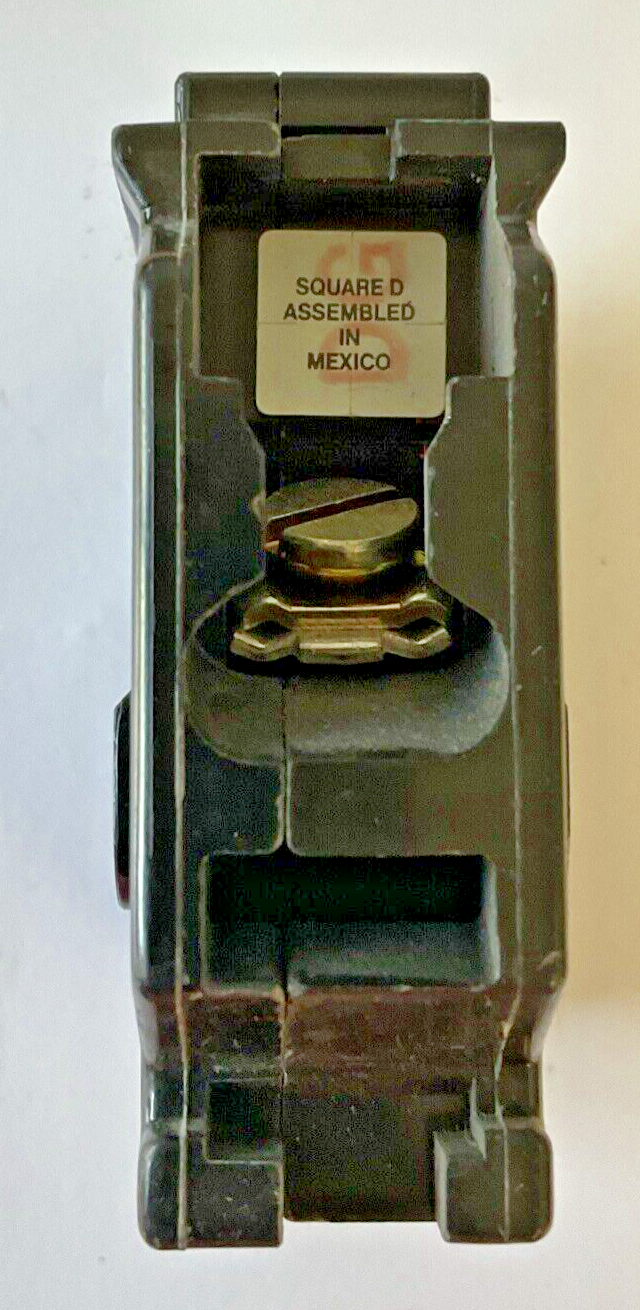 SQUARE D HOM115 CIRCUIT BREAKER 120-240VAC 15A 1POLE ***LOTOF6***