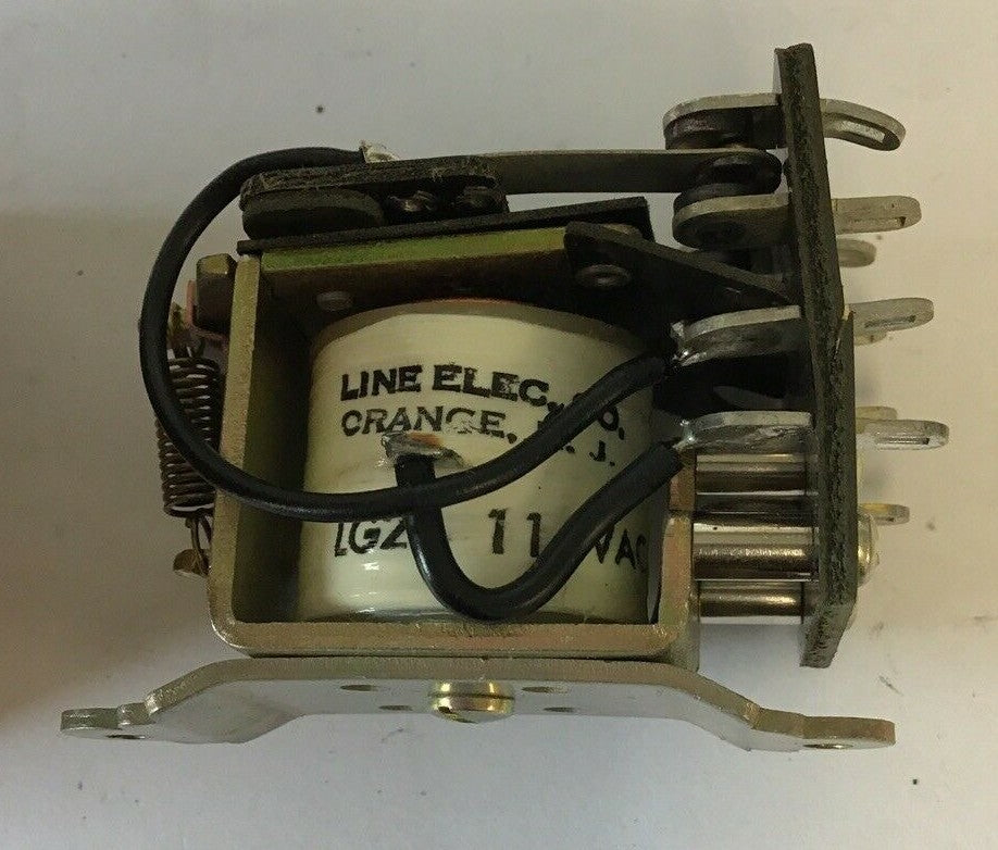 LINE ELECTRIC LG2A RELAY 115VAC 2N.C.***LOTOF3***