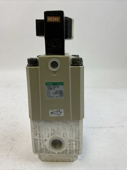 CKD CORP CVS3-15A-35-03RS-3 SOLENOID VALVE CVS315A3503RS3