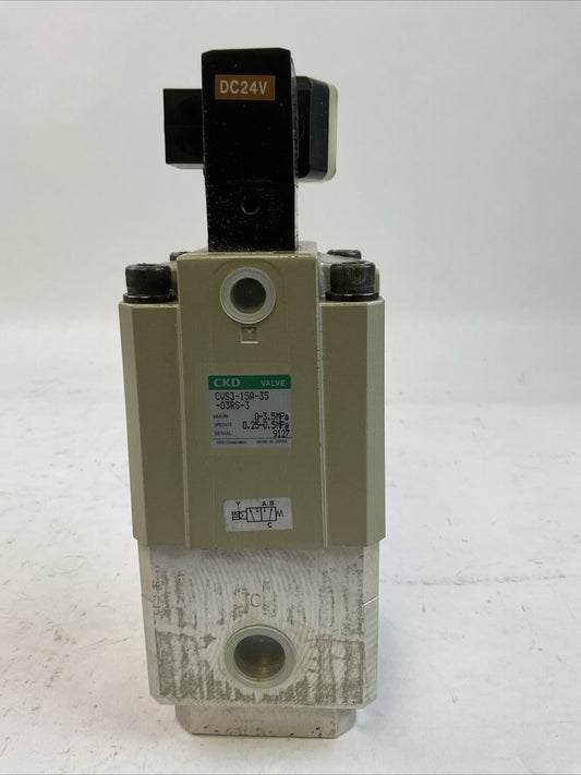 CKD CORP CVS3-15A-35-03RS-3 SOLENOID VALVE CVS315A3503RS3