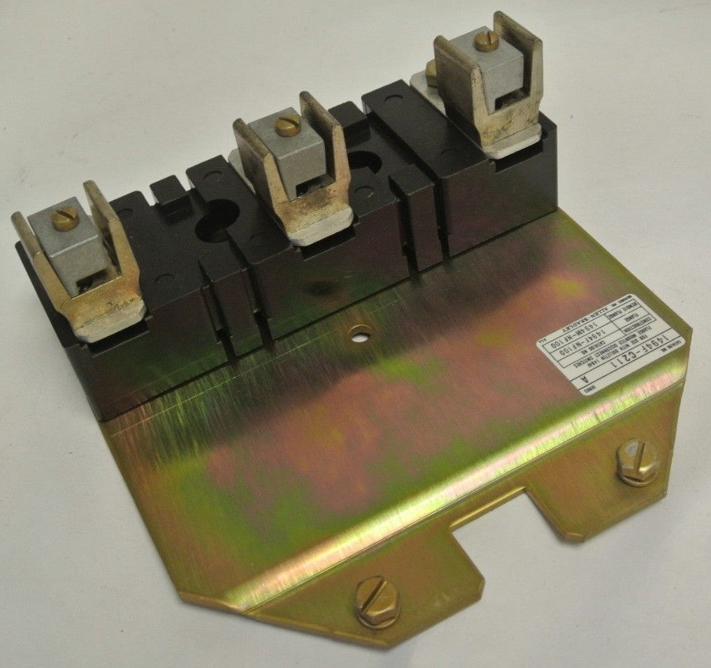 ALLEN-BRADLEY 1494F-C211 Ser. A  FUSE BLOCK ADAPTER PLATE 250V, 100A w/ X-400656
