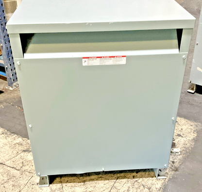 SQUARE D EE112T3H GENERAL PURPOSE TRANSFORMER 3PH 112.5KVA CLASS:AA TYPE:SO
