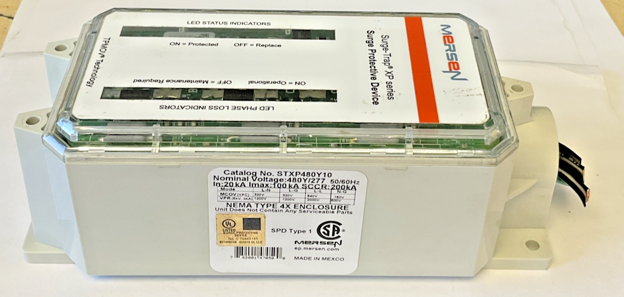 MERSEN STXP480Y10 SURGE PROTECTIVE DEVICE 50/60HZ 100KA
