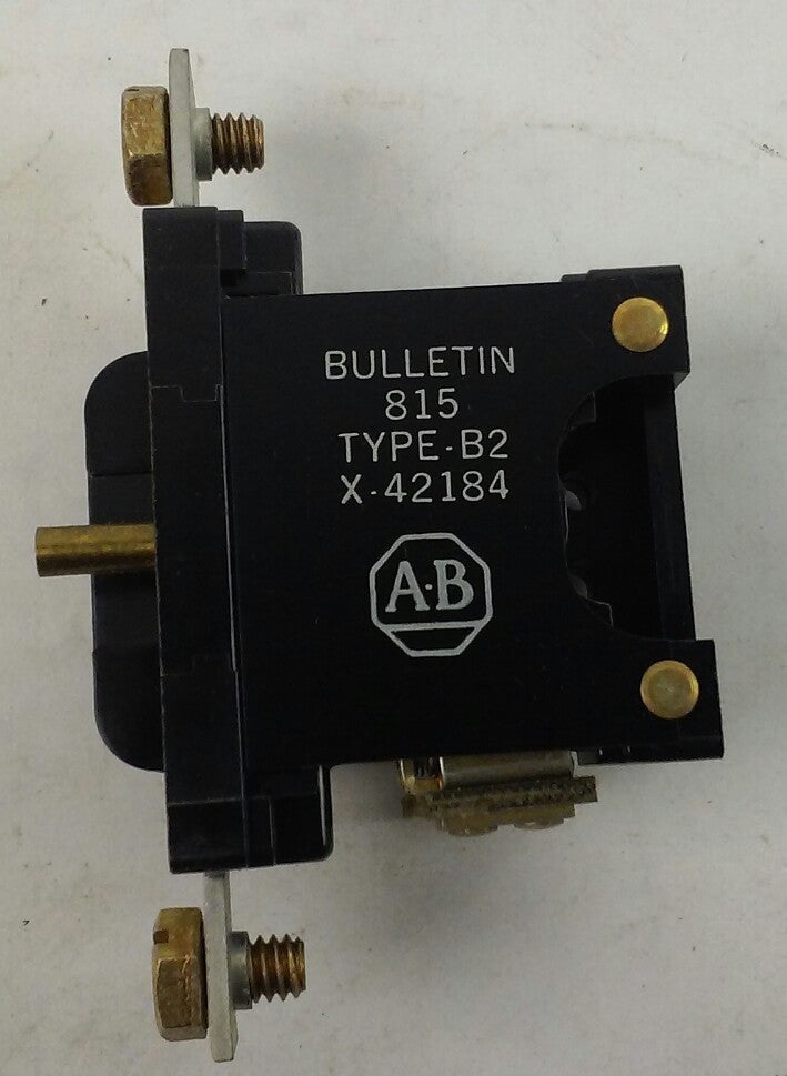 ALLEN BRADLEY X-42184 R.H. OVERLOAD RELAY  SIZE 2