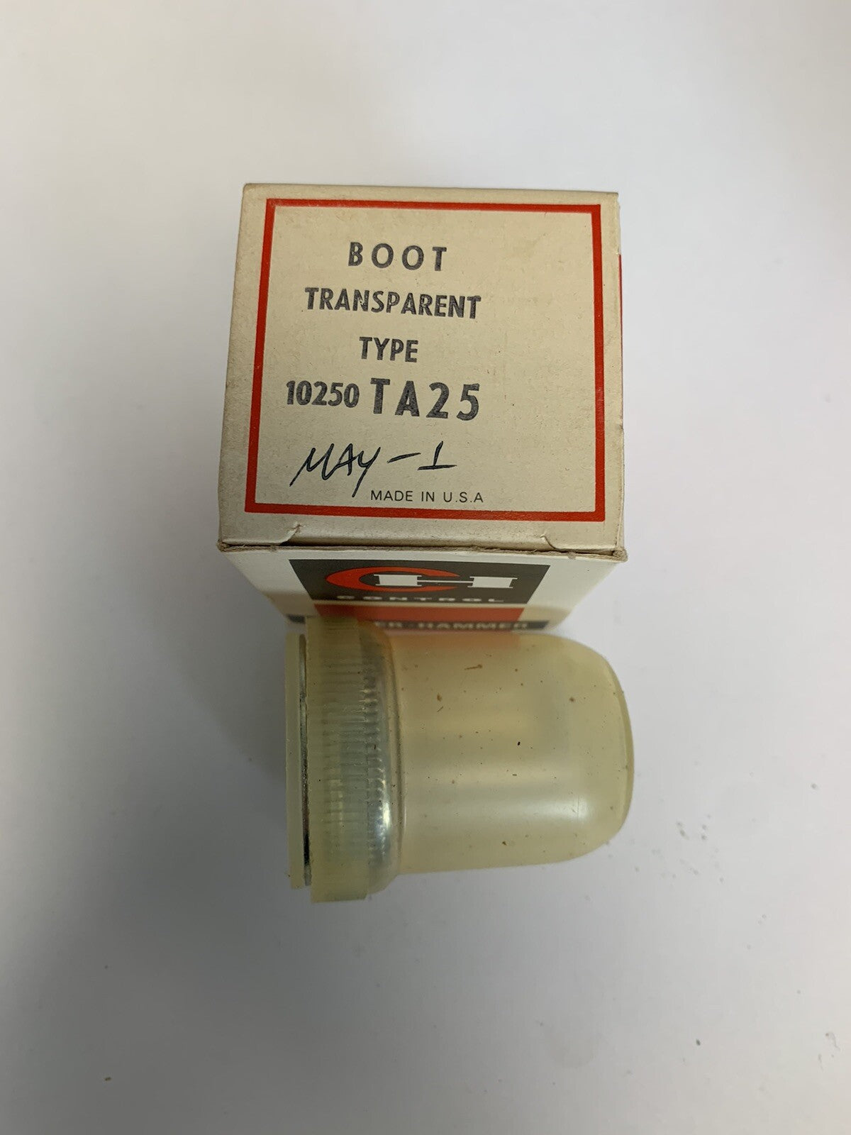 Cutler-Hammer Boot Transparent 10250TA25 "Lot of 4"