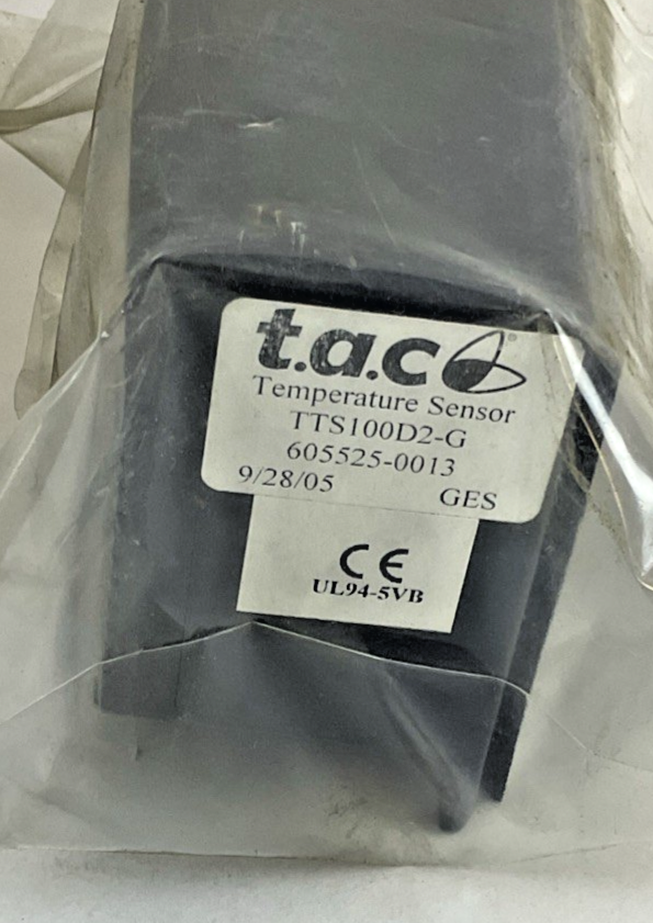 T.A.C TTS100D2-G TEMPATURE SENSOR 605525-0013