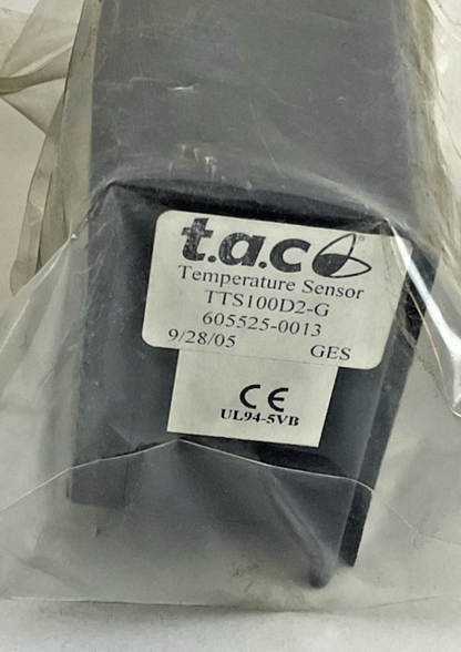 T.A.C TTS100D2-G TEMPATURE SENSOR 605525-0013